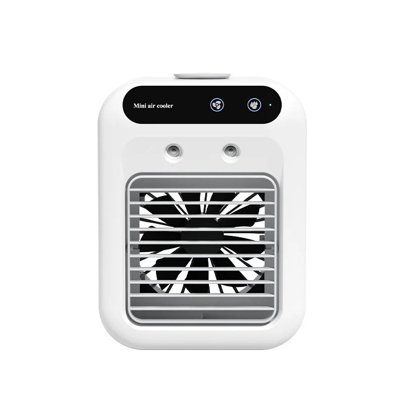 Portable 3-in-1 Air Cooler Fan - Compact AC for Home, Office, and Vehicle | Rapid Cooling and Humidifying | Ships from the USA | Popular on TikTok and Amazon