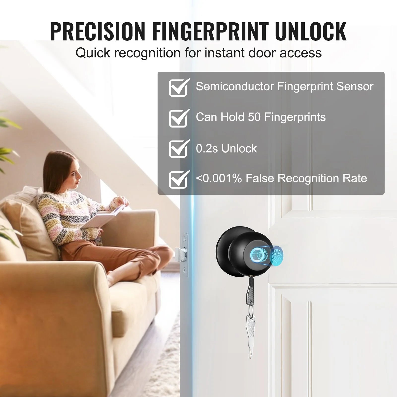 VEVOR Smart Door Knob