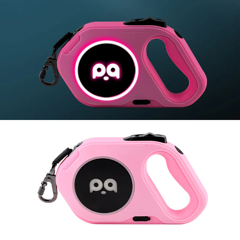 Smart LED Pet Lead Auto Reel Leash