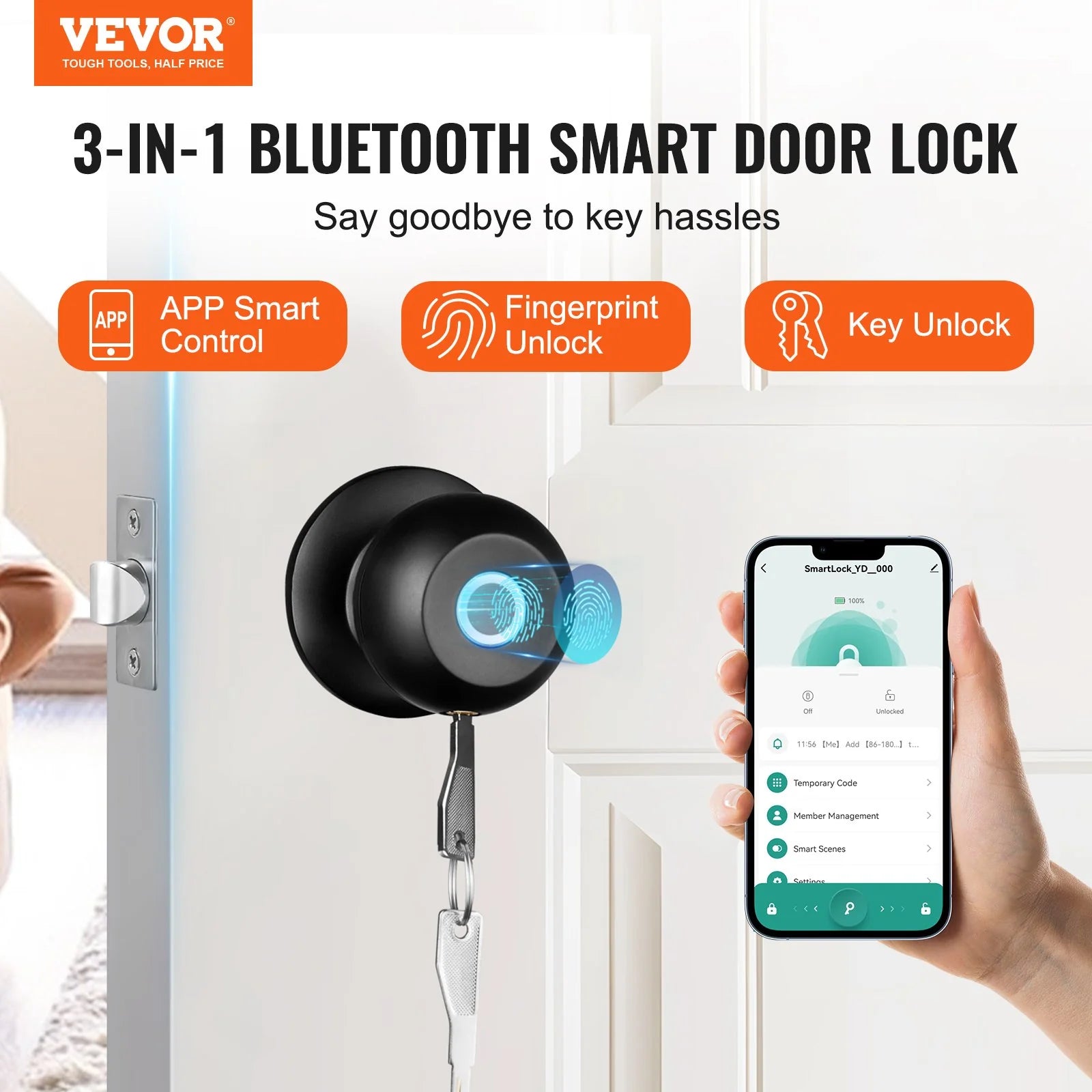 VEVOR Smart Door Knob
