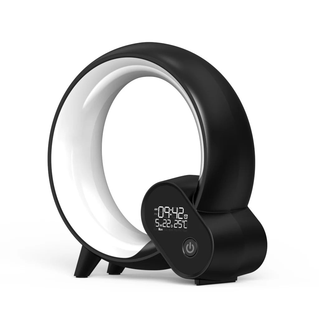 Q Light Analog Bluetooth Digital Alarm Clock Colorful Atmosphere