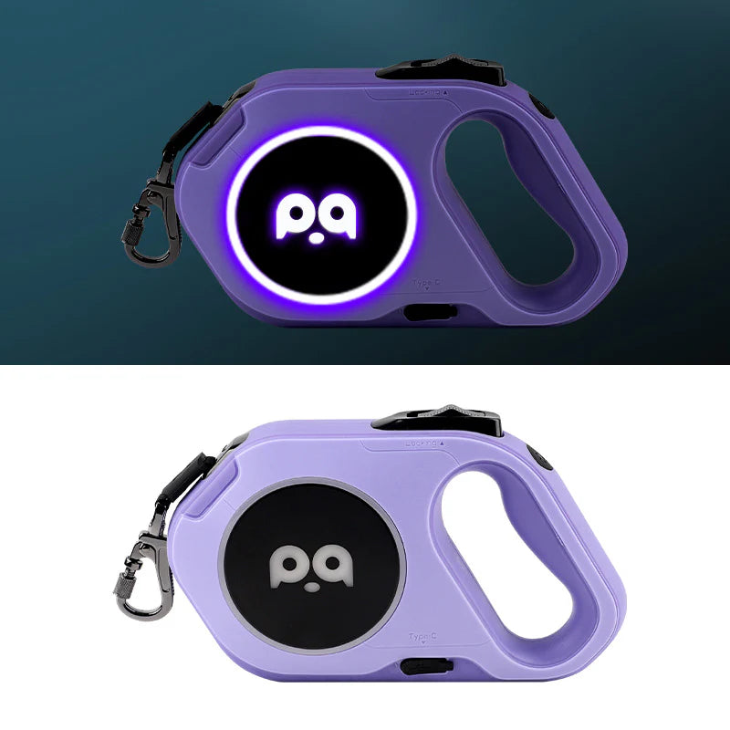 Smart LED Pet Lead Auto Reel Leash