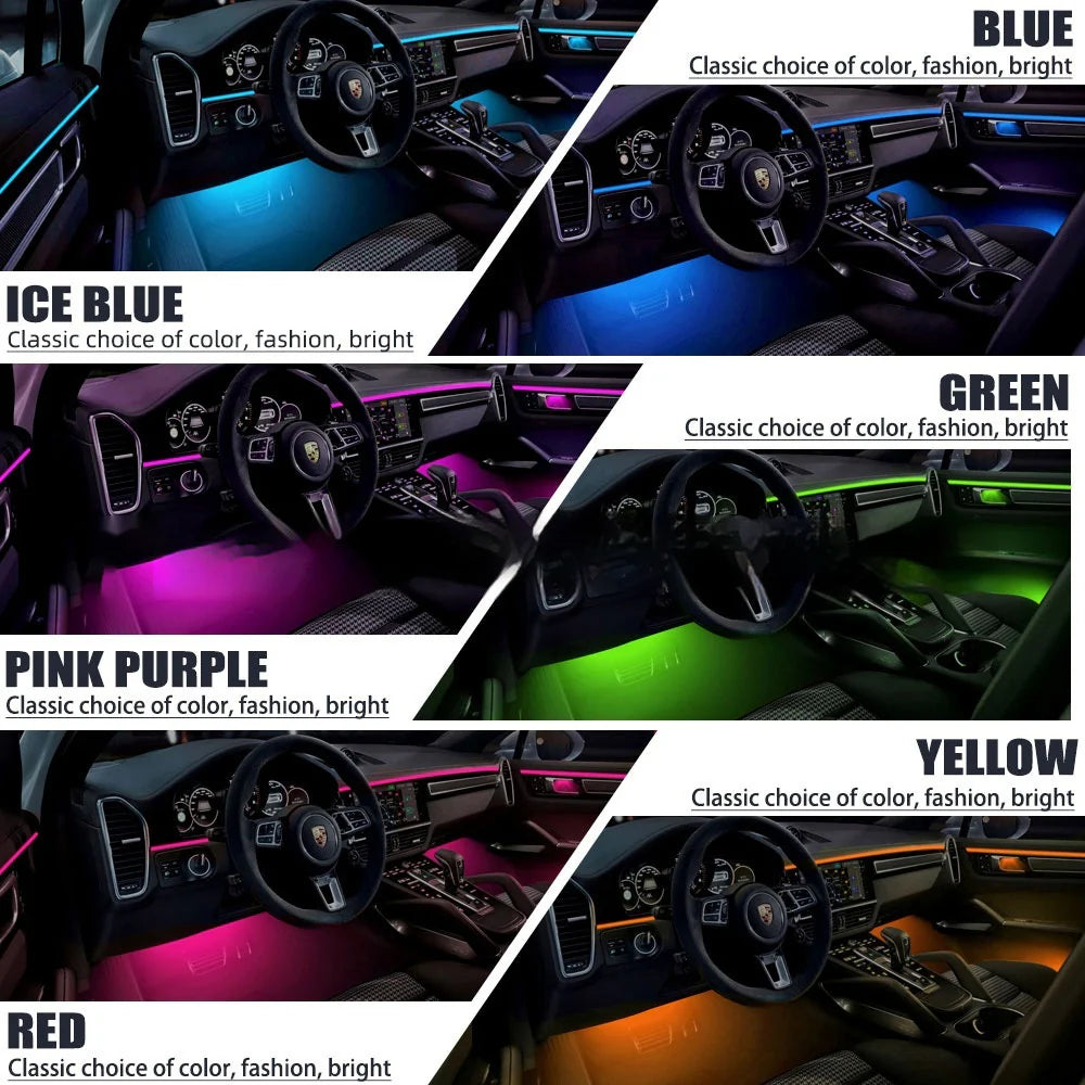 Auto Glow Drive Hue Veil Secret Cabin Mood Lights