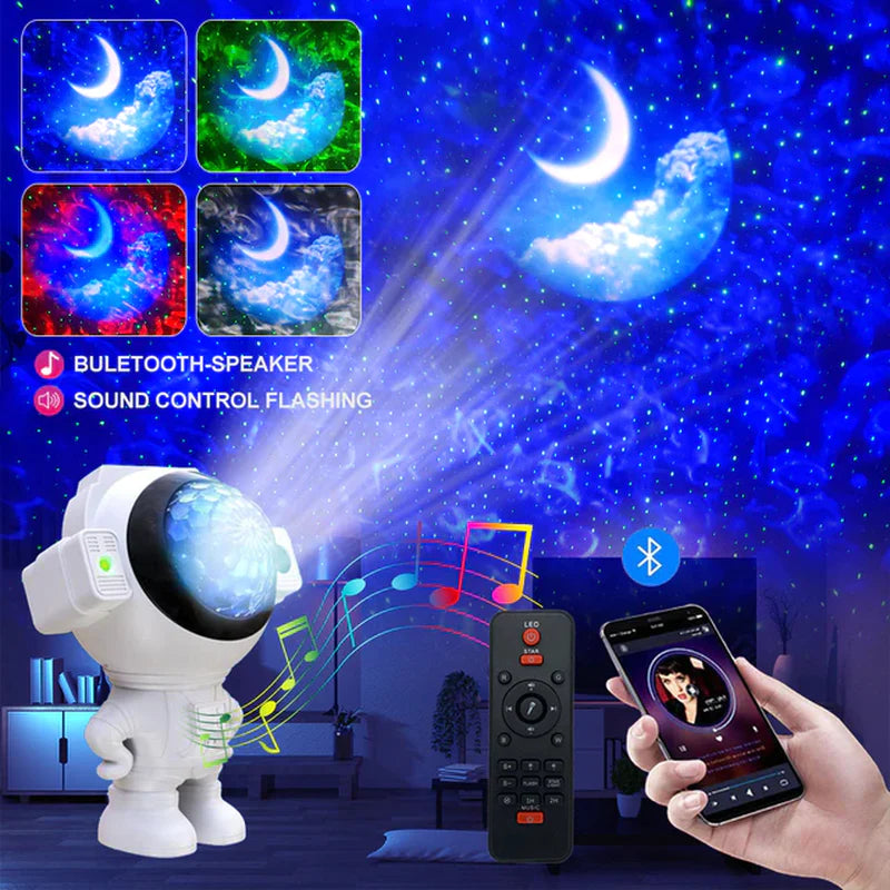 Astronaut Star Projector Starry Sky Galaxy Lamp Night Light
