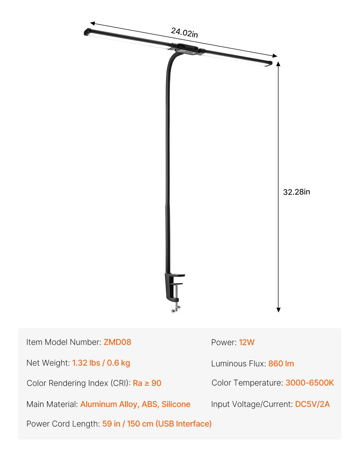 LED Desk Lamp 