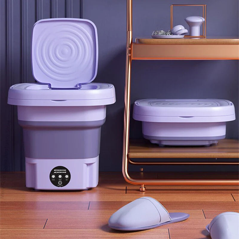 Compact Collapsible Laundry Machine