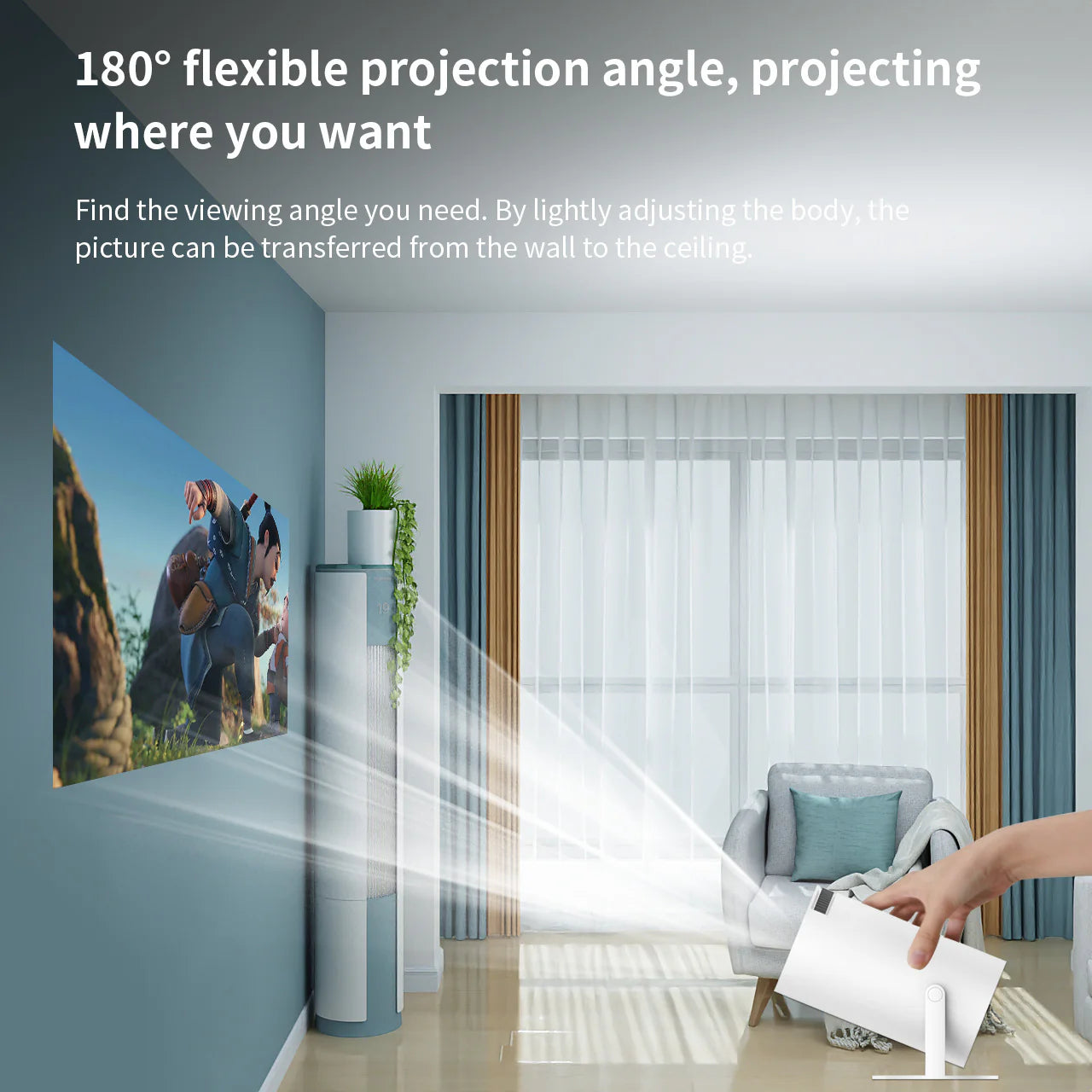 Compact Home Theater Projector