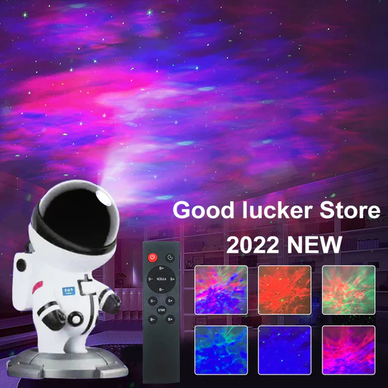 Astronaut Star Projector Starry Sky Galaxy Lamp Night Light
