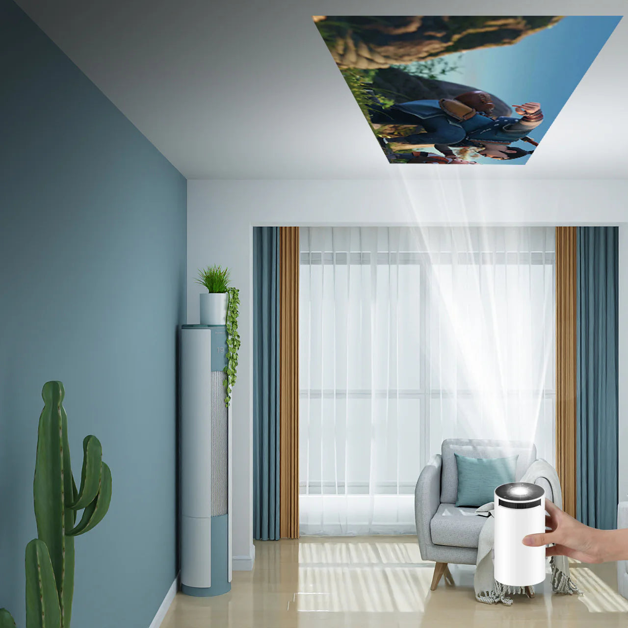 Compact Home Theater Projector