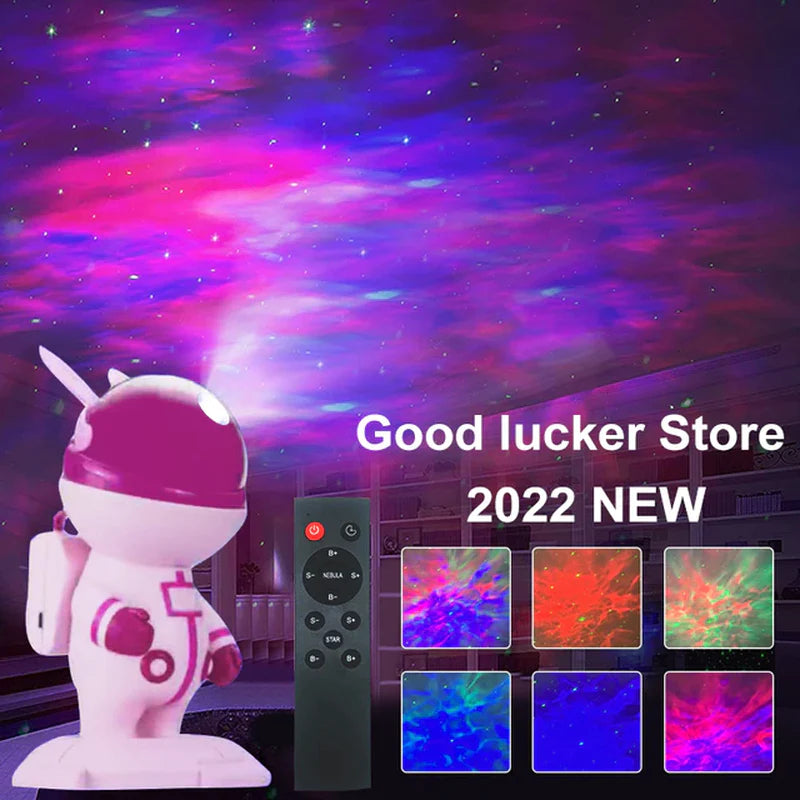 Astronaut Star Projector Starry Sky Galaxy Lamp Night Light