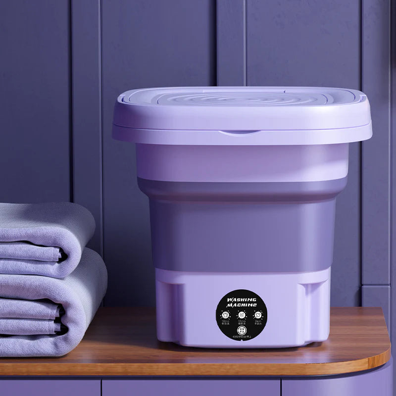 Compact Collapsible Laundry Machine