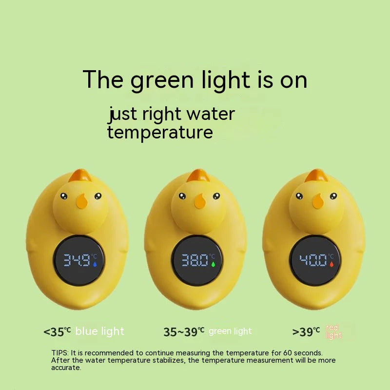 Infant duckling Water Temperature Monitor Digital Rechargeable 